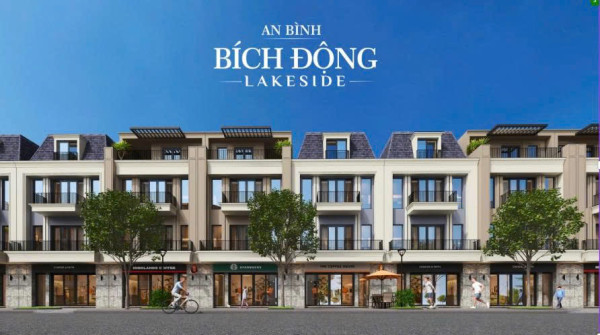Bán shophouse lô góc Bích Động Lakeside - đường 22m - MT 9m - từ 7x triệu/m² (giãn xây 15 năm)