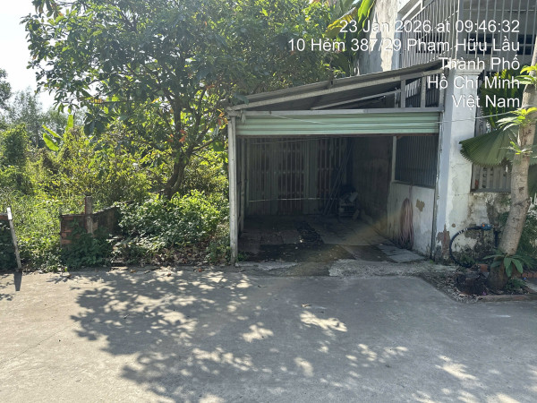 BÁN ĐẤT NHÀ BÈ - HẺM 387/29 PHẠM HỮU LẦU – 95M2 SỔ HỒNG RIÊNG 7.6 TỶ.  LH:0901727879.