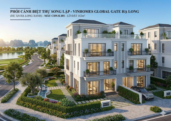 Liền kề 4 tầng - sở hữu lâu dài trong quần thể đại tiện ích Vinhomes Global Gate Hạ Long - chỉ 7x