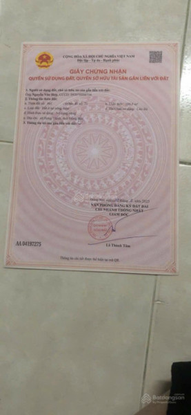 Bán đất nền dự án đẹp mặt tiền đường Hưng Thịnh, xã Hưng Thịnh, 2,7 tỷ, 100m2, gần chợ Hưng Long