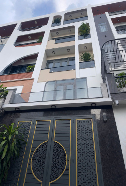 Bán Nhà Mới Xây 5 Tầng Hẻm ô tô 7 Chổ DT gần 60m2 Giá 7,6 Tỷ