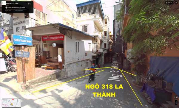 Chính chủ bán nhà 318 La Thành, Ô Chợ Dừa, Hà Nội, 44.5m2 x 5 tầng, ngõ 3m, miễn TG