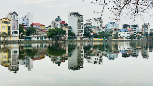 biệt thự sân vườn Long Biên,MT 13m, sát công viên cây xanh, hồ điều hoà, ôtô dừng đỗ ngày đêm
