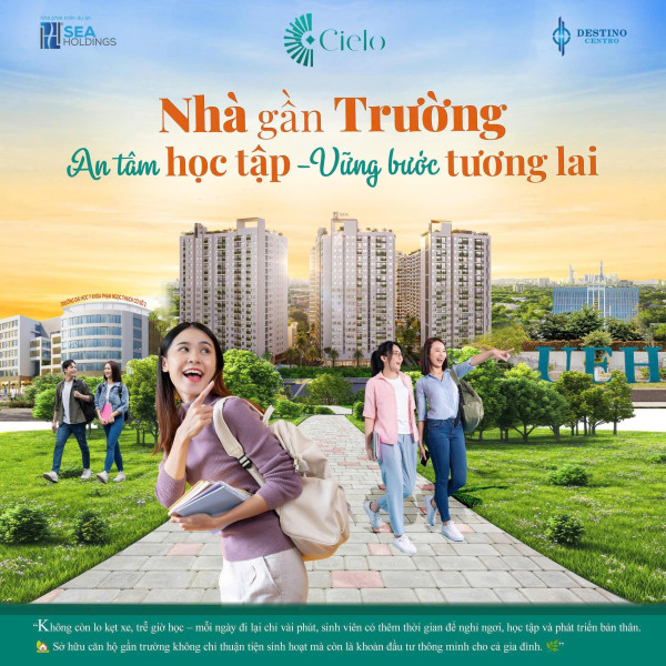 🎓 NHÀ GẦN TRƯỜNG – AN TÂM HỌC TẬP, VỮNG BƯỚC TƯƠNG LAI!