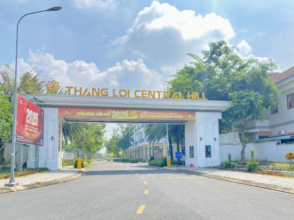 Bán cặp nền Thắng Lợi Central Hill - SHR, thổ cư 100%, gần chợ Gò Đen, giá chỉ 1 tỷ 450